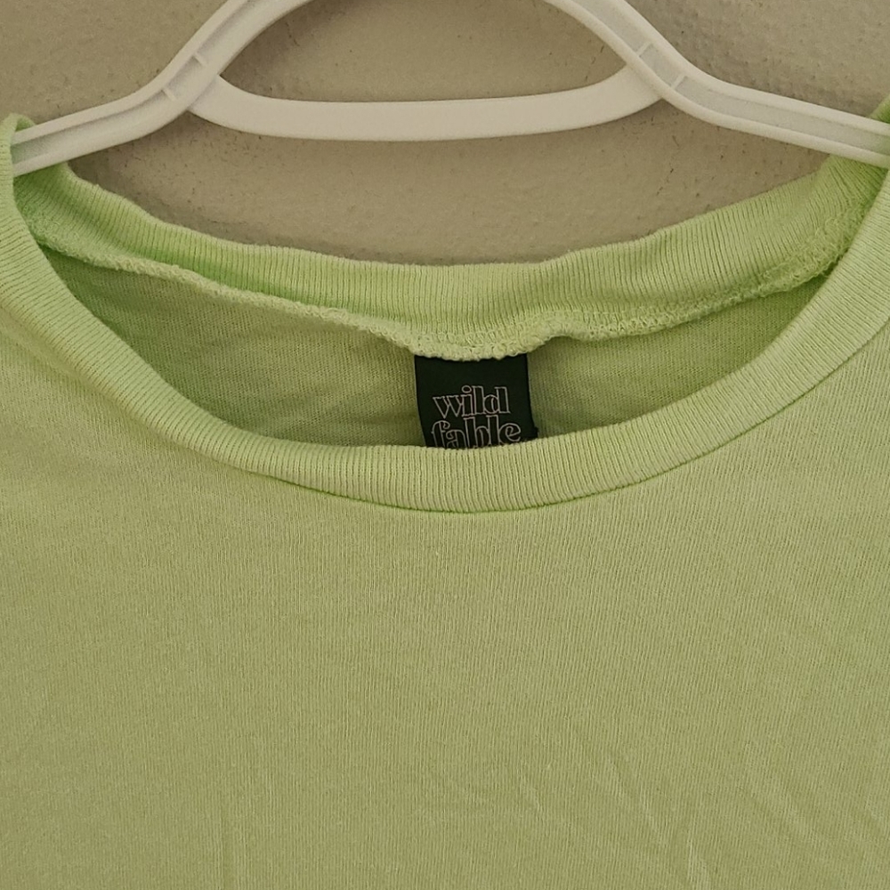 Lime basic t-shirt - Picture 2 of 4